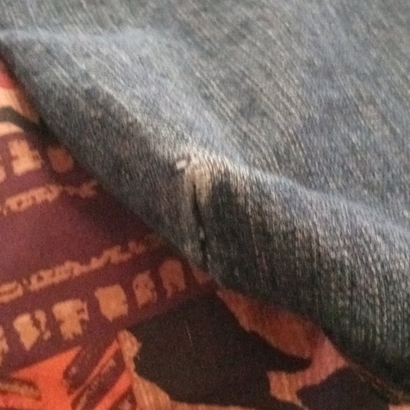 Demin tote bag - Picture 2 of 4